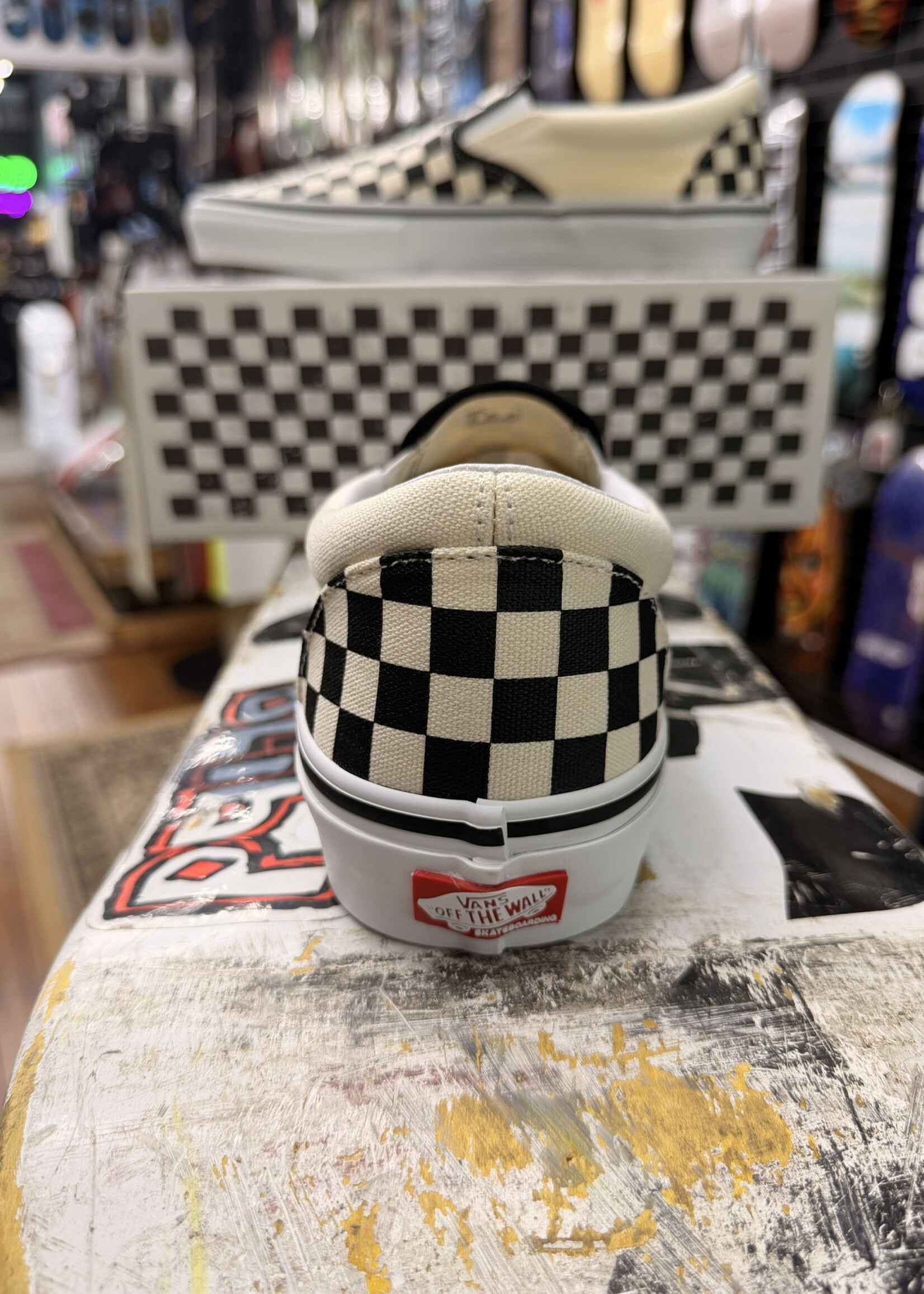 Vans VANS - Skate Slip-On Checkerboard Black/Off White
