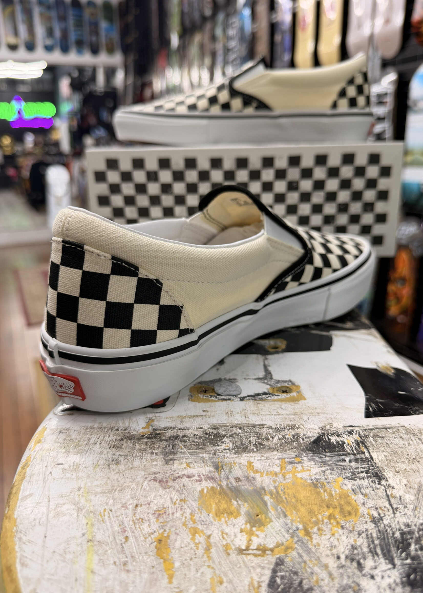 Vans VANS - Skate Slip-On Checkerboard Black/Off White