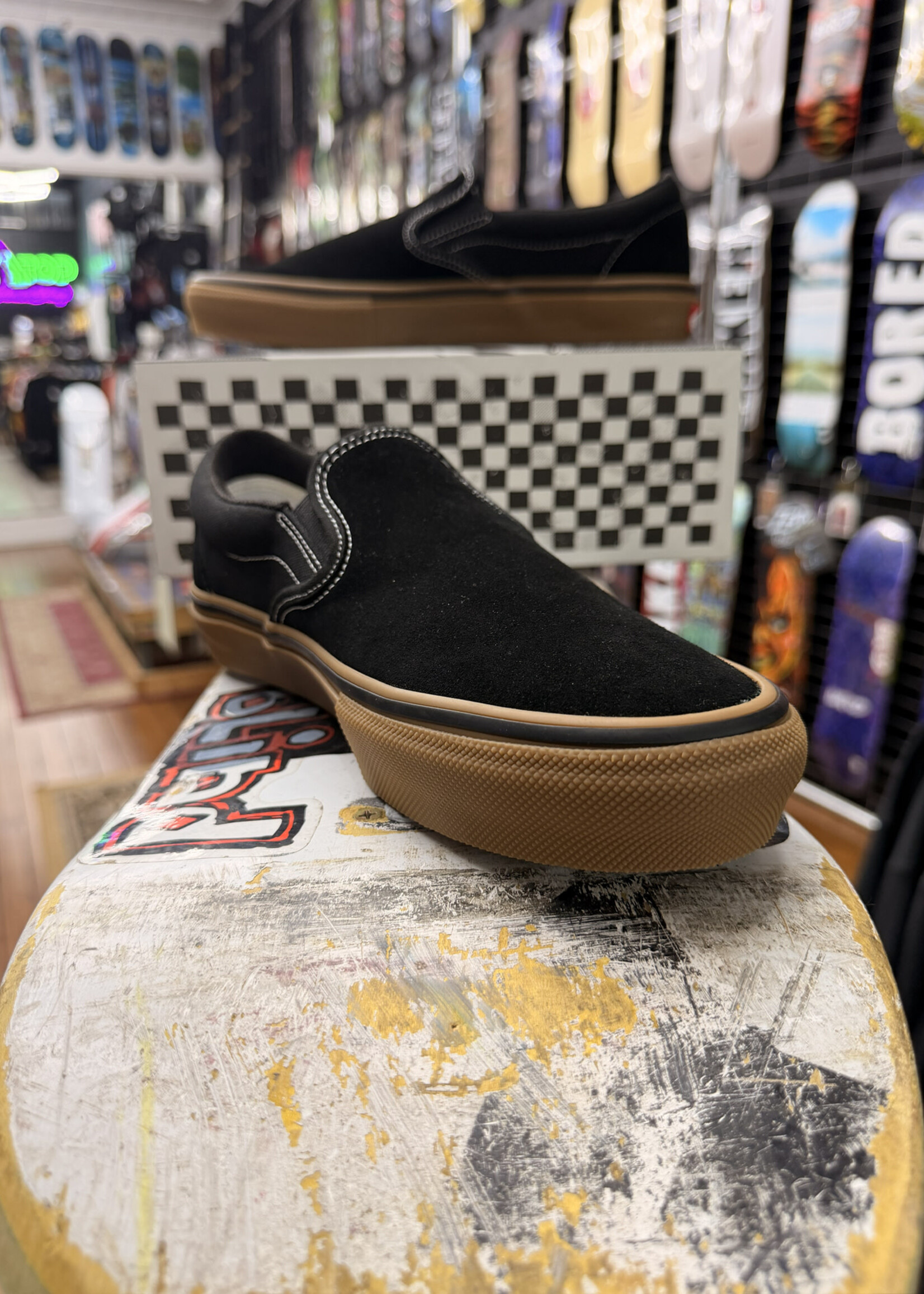 Vans VANS - Skate Slip-On Black/Gum/White