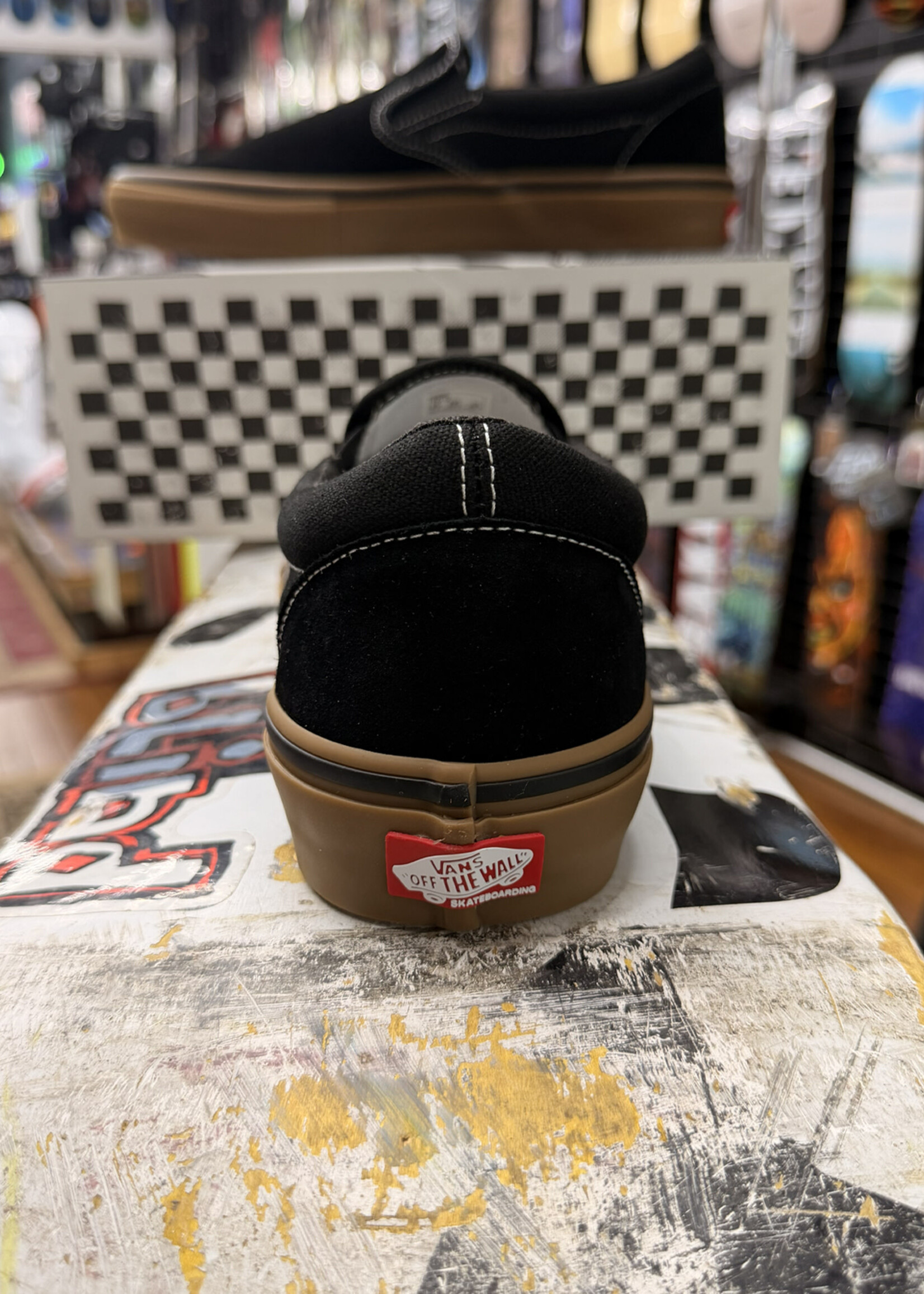 Vans VANS - Skate Slip-On Black/Gum/White
