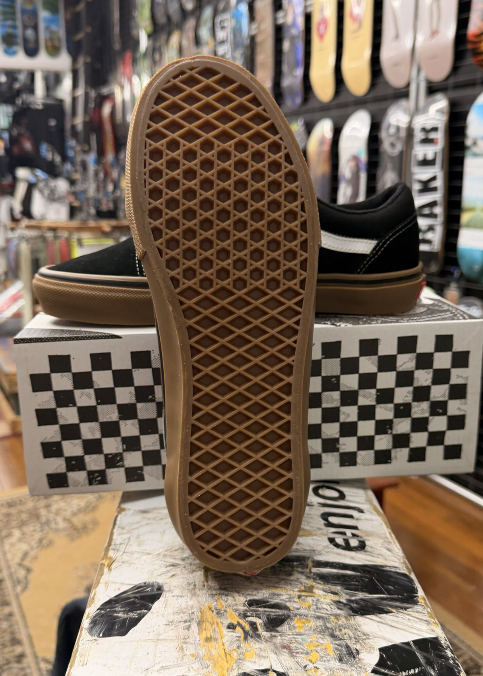 Vans VANS - Skate Old Skool Black/Gum/White