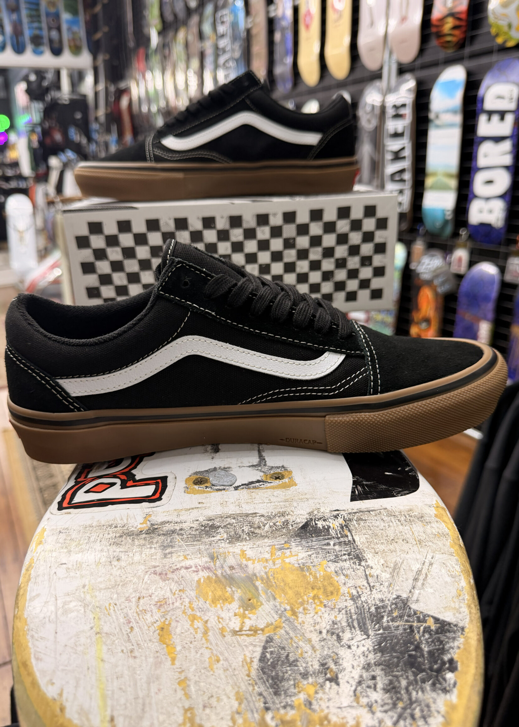 Vans VANS - Skate Old Skool Black/Gum/White