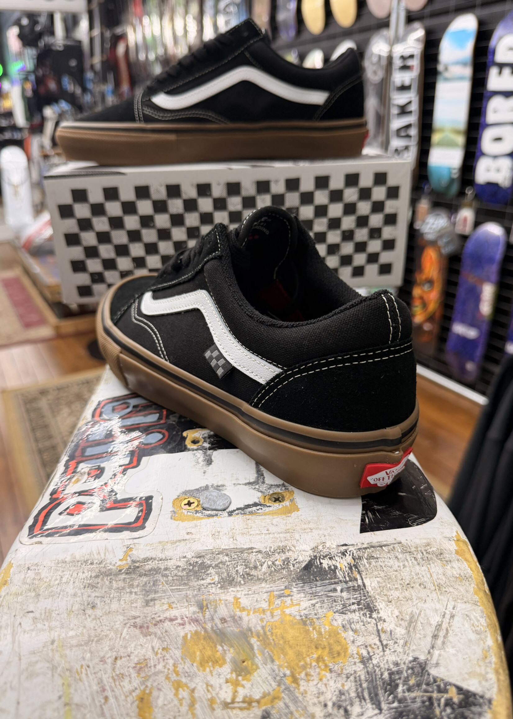 Vans VANS - Skate Old Skool Black/Gum/White