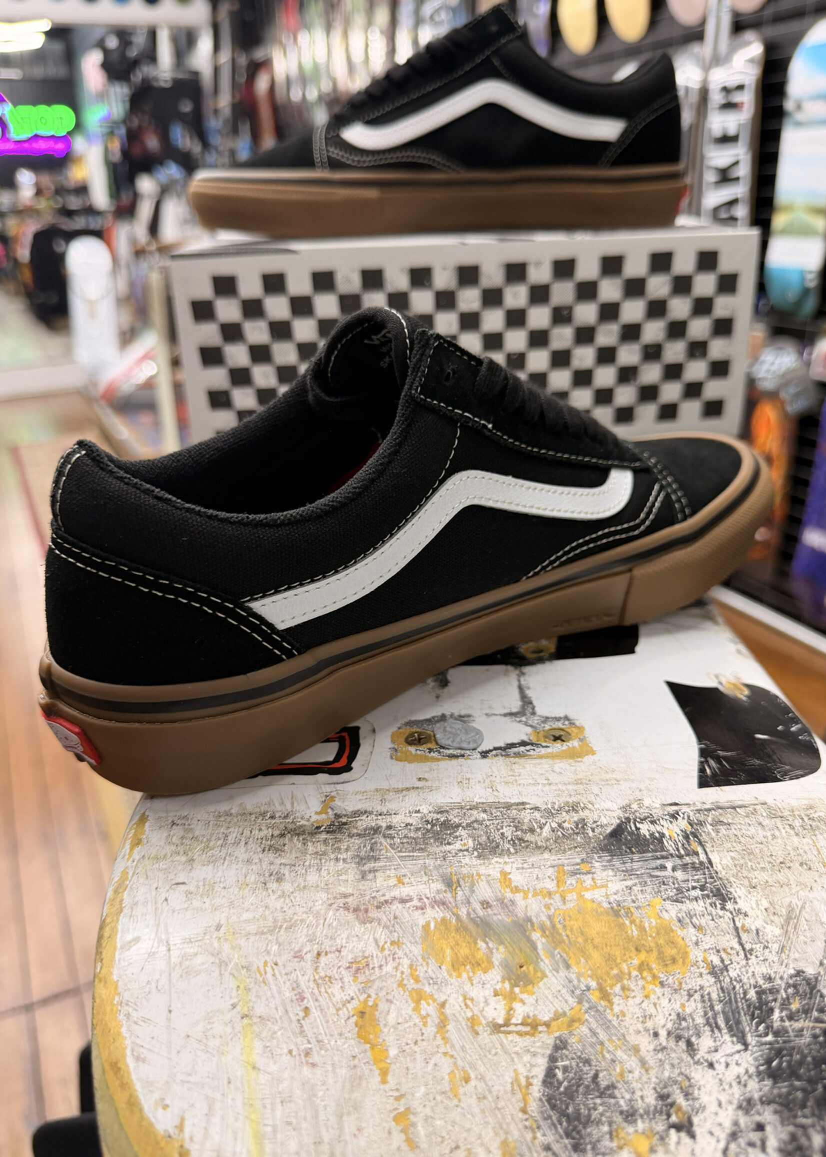 Vans VANS - Skate Old Skool Black/Gum/White