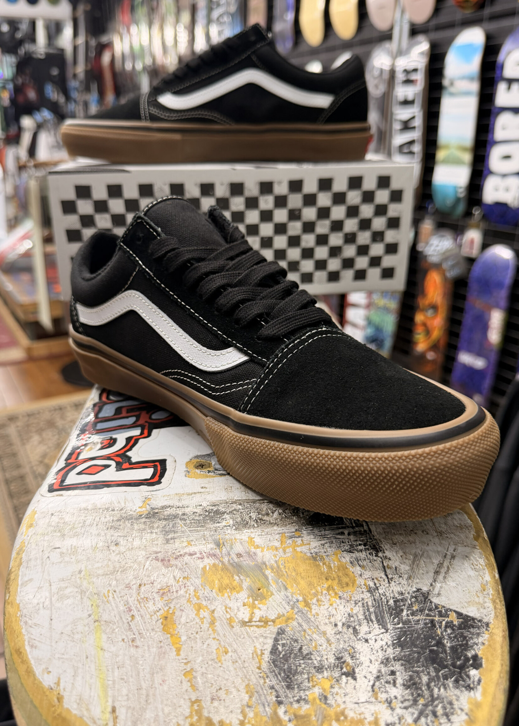 Vans VANS - Skate Old Skool Black/Gum/White