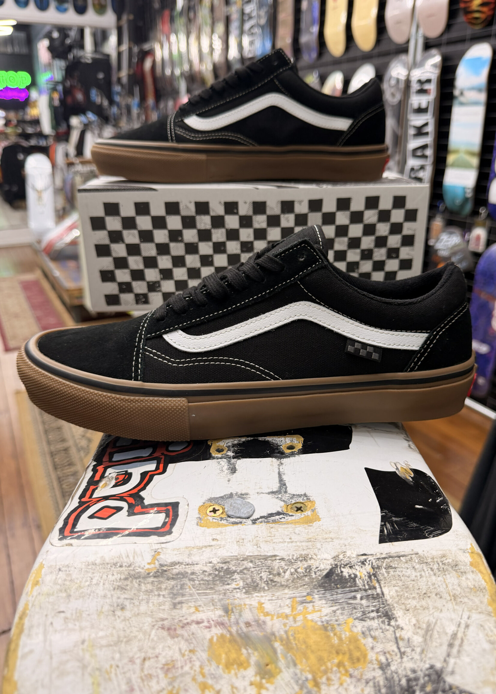 Vans VANS - Skate Old Skool Black/Gum/White