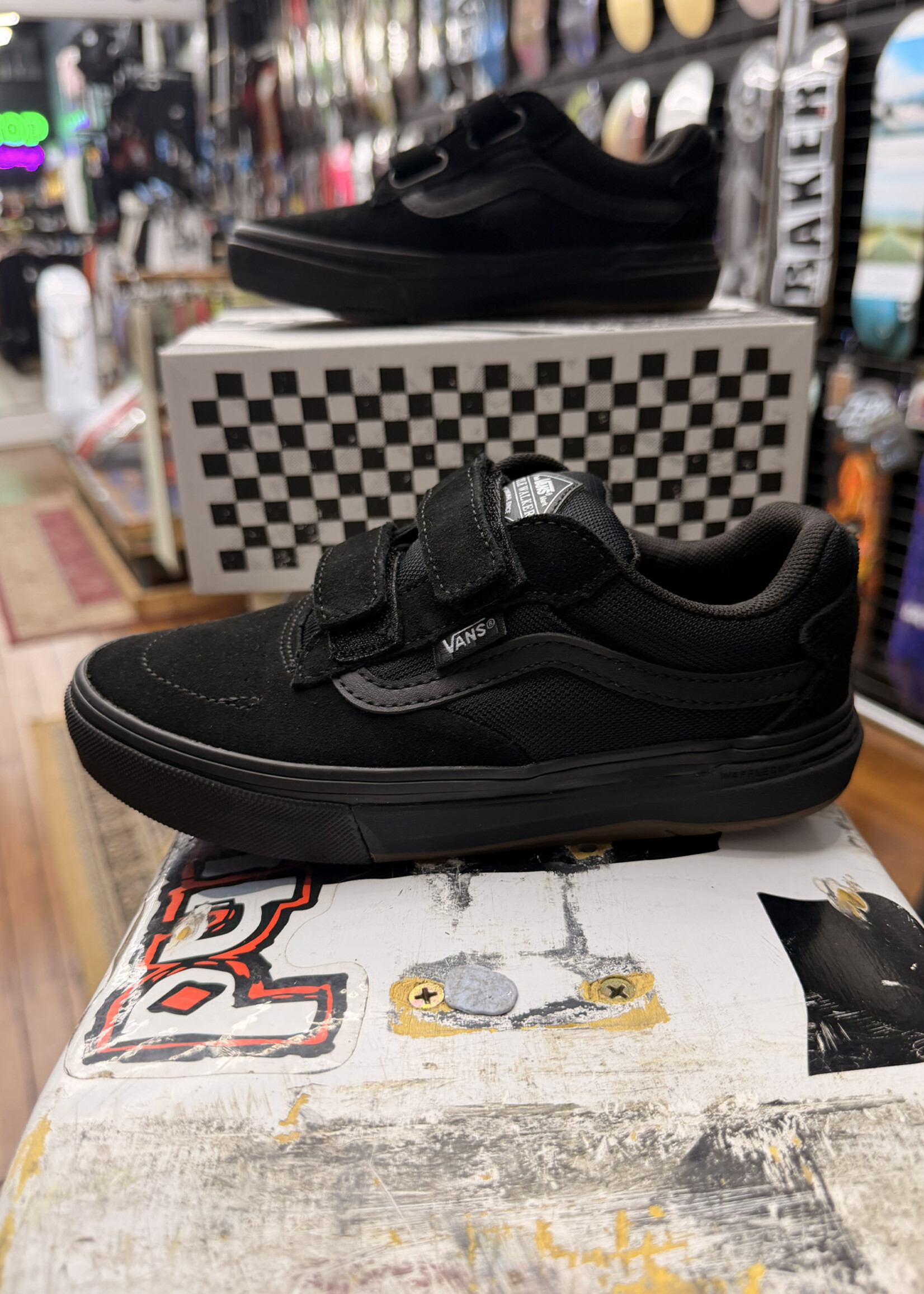 Vans VANS - Skate Kids Kyle Walker Wafflecup V Blackout - Youth Sizing