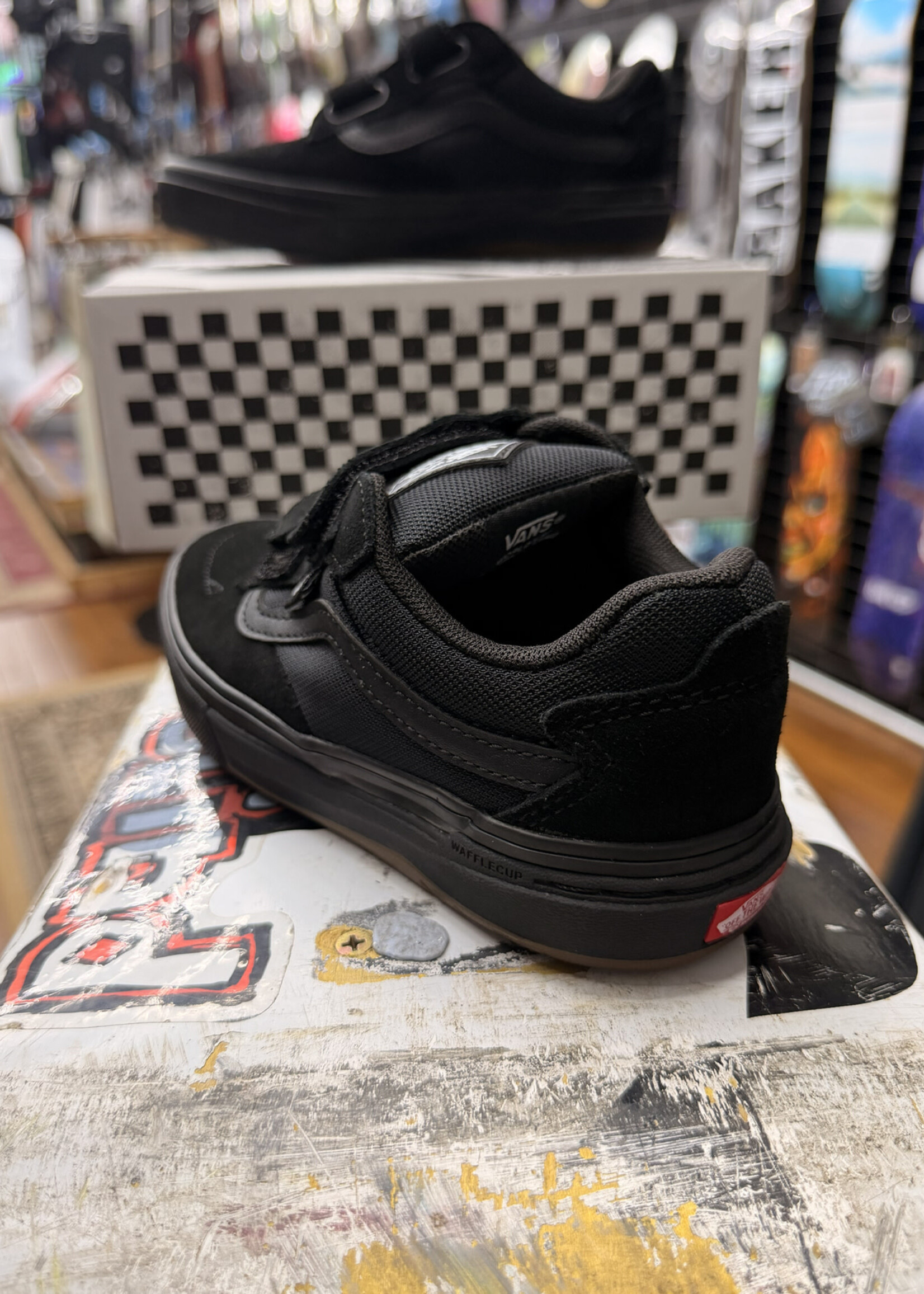 Vans VANS - Skate Kids Kyle Walker Wafflecup V Blackout - Youth Sizing