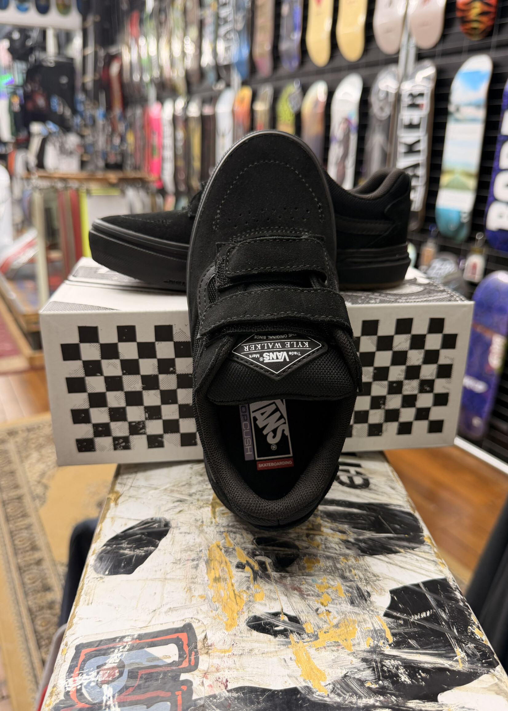 Vans VANS - Skate Kids Kyle Walker Wafflecup V Blackout - Youth Sizing