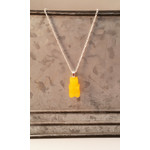 Stirling Studios Glow in the Dark Gummy Bear Pendant - Yellow Orange