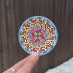 Stirling Studios Butterfly Mandala Sticker