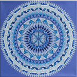 Stirling Studios Original - "Blue Ice" Mandala