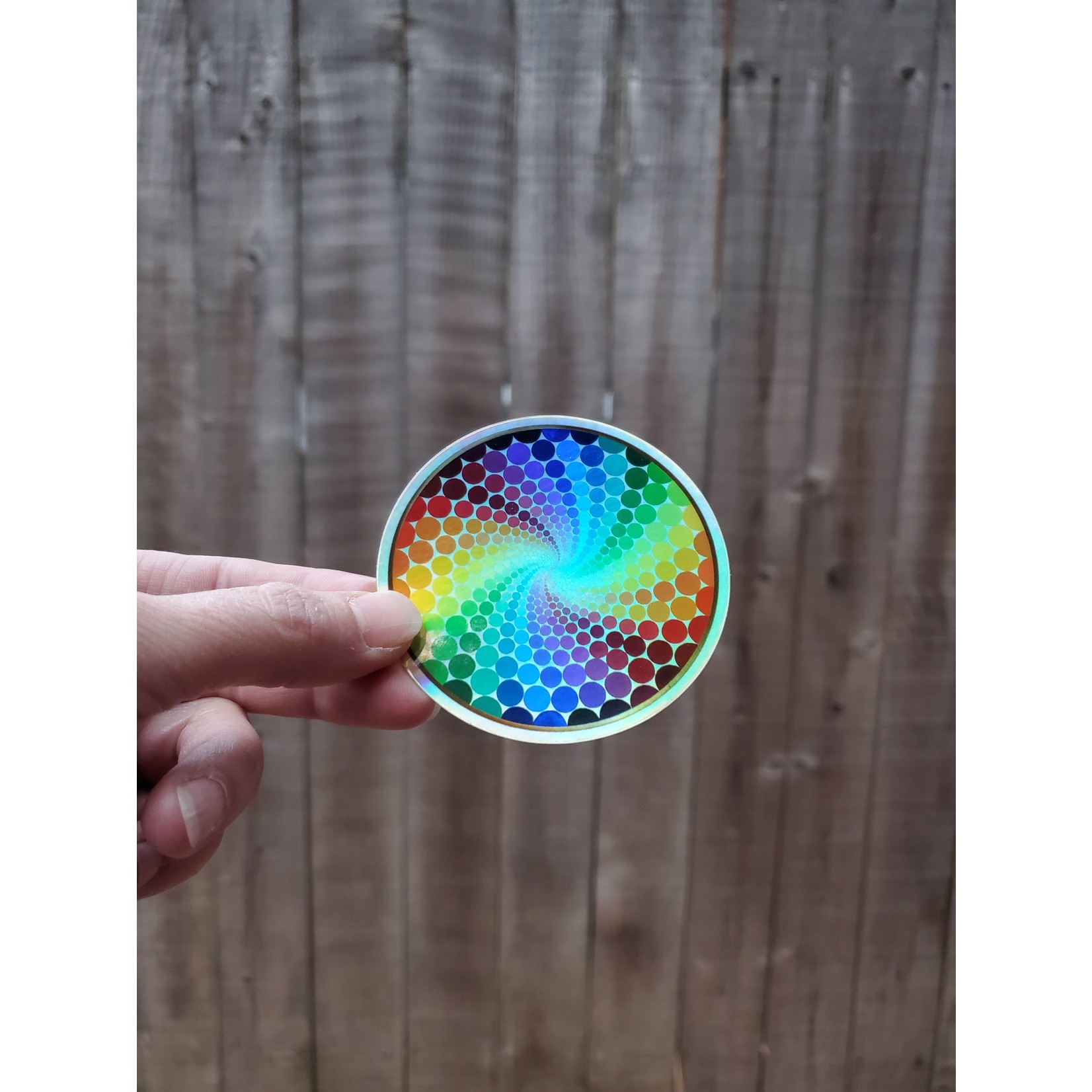 Stirling Studios Holographic Sticker - Spectraswirl Mandala