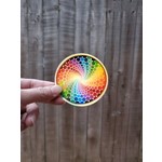 Stirling Studios Holographic Sticker - Spectraswirl Mandala