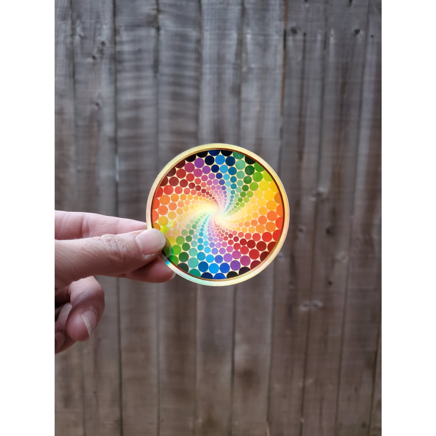 Stirling Studios Holographic Sticker - Spectraswirl Mandala