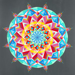 Stirling Studios "Mojave" Mandala Canvas Print