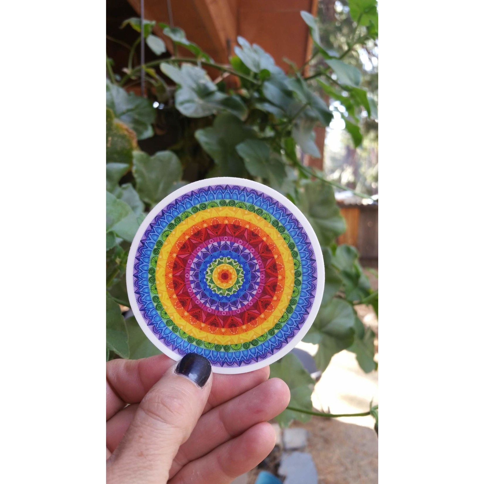 Stirling Studios Rainbow Mandala Sticker