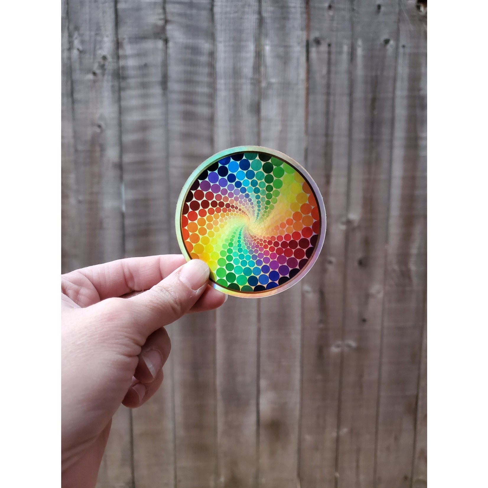 Stirling Studios Holographic Sticker - Spectraswirl Mandala