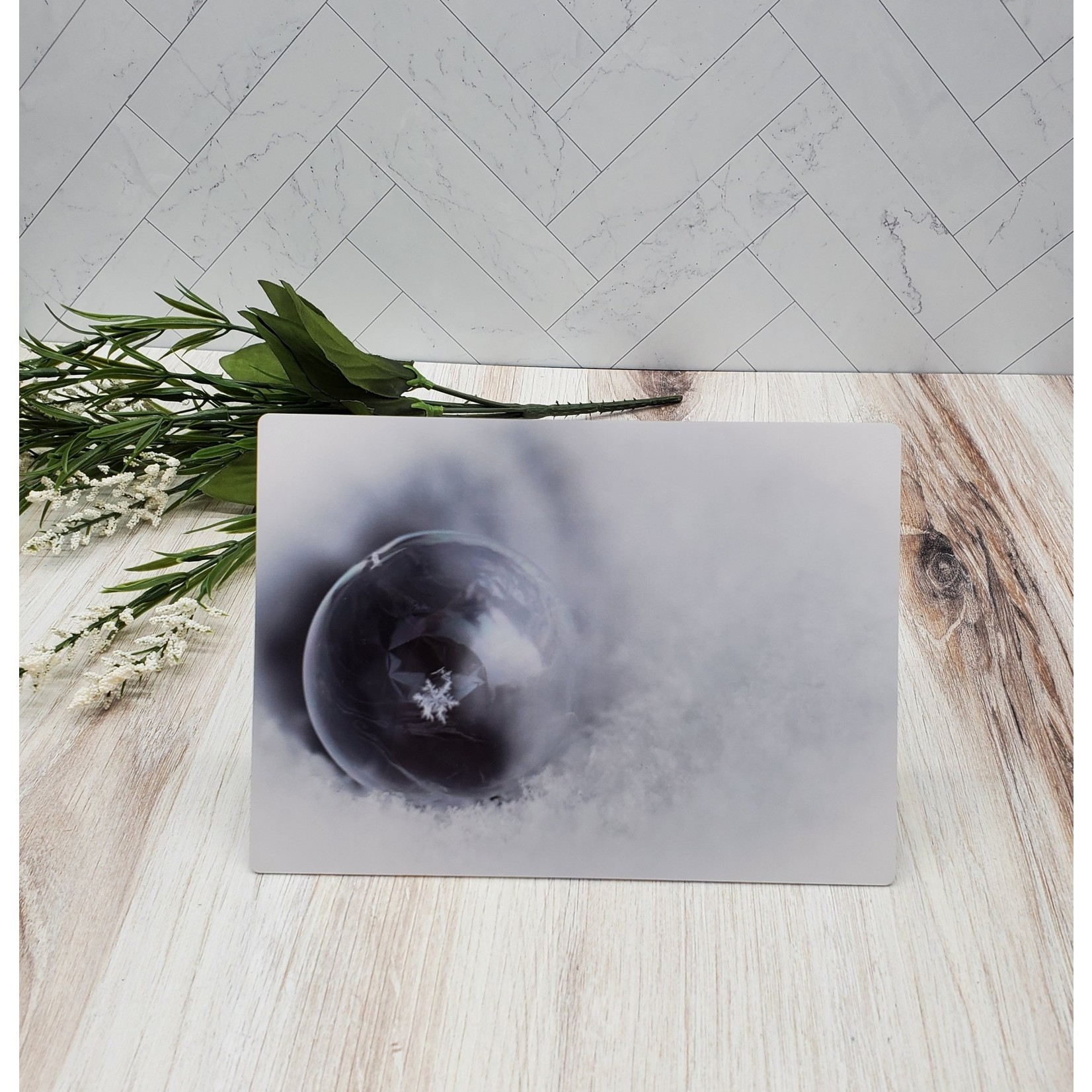 Frozen Bubble  - metal print by