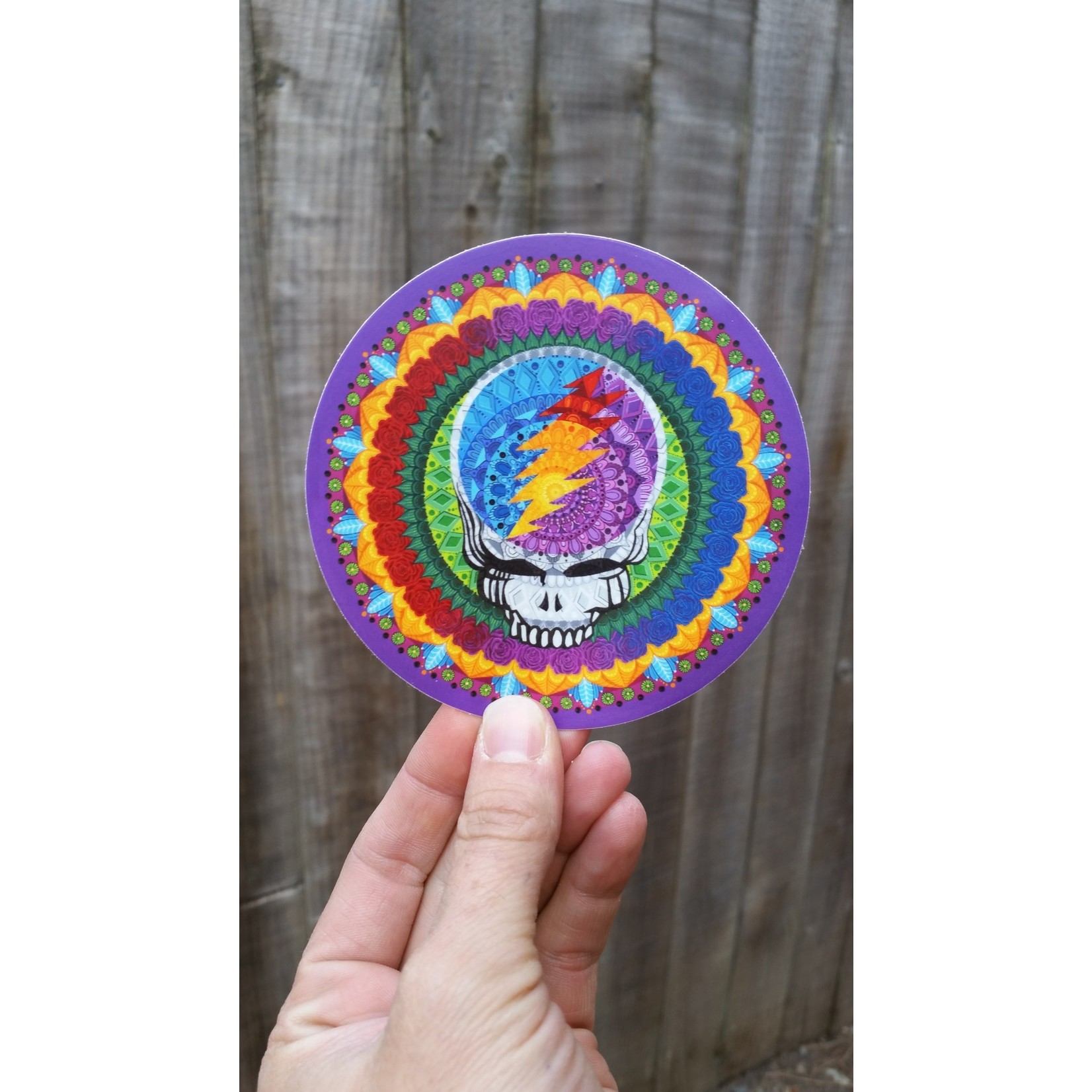 Stirling Studios Stealie Mandala Sticker