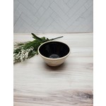 Elaine Randall Black and Brown Bowl - black inside