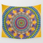 Stirling Studios Tapestry - "Summer in KB" Mandala - Small - 51x60"