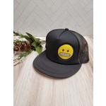 We the Trees Emoji - Grimacing Face - Black - Trucker Hat -58cm