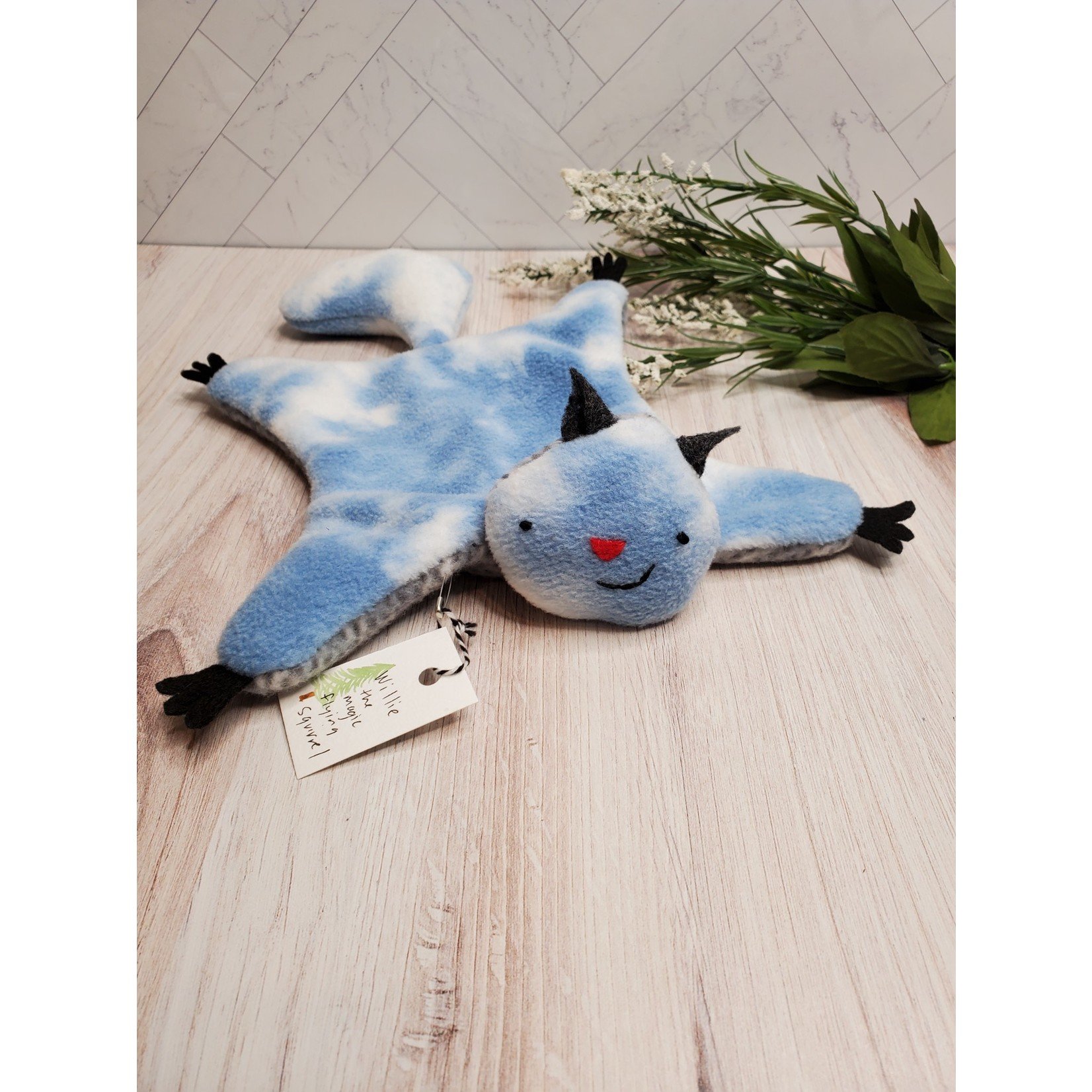 Handmade by Camille Willie the Flying Squirrel