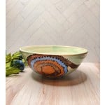 Pottio Studery Aboriginal Designs - Porcelain Bowl - Medium