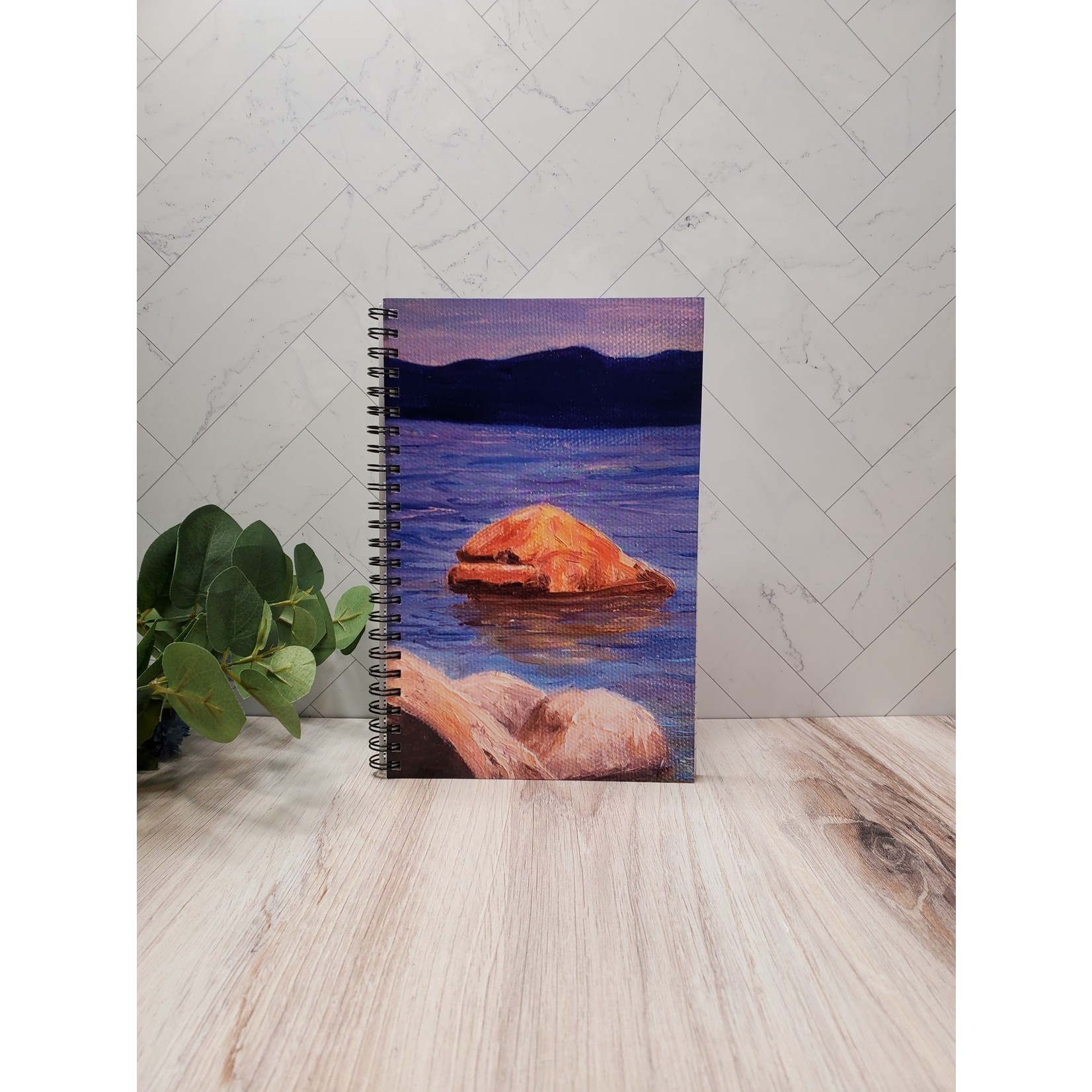 Kelley Werner Arts Journal Notebook - "Lone Rock"