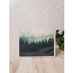 Kelley Werner Arts Notecard - "Forest Mist"