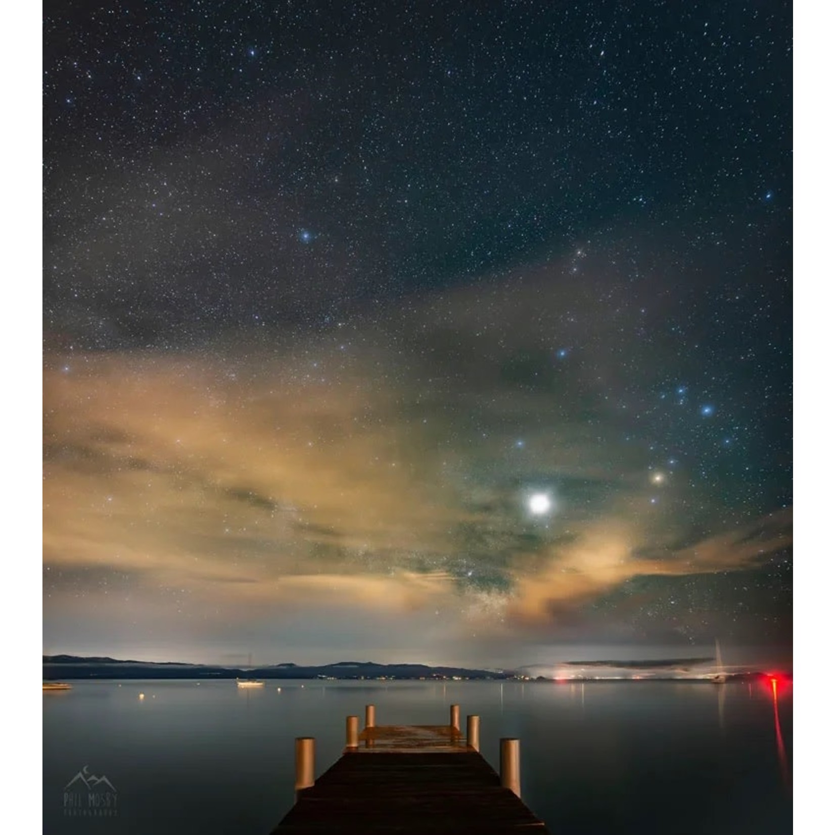 Phil Mosby Photography Postcard - "Space Clouds"