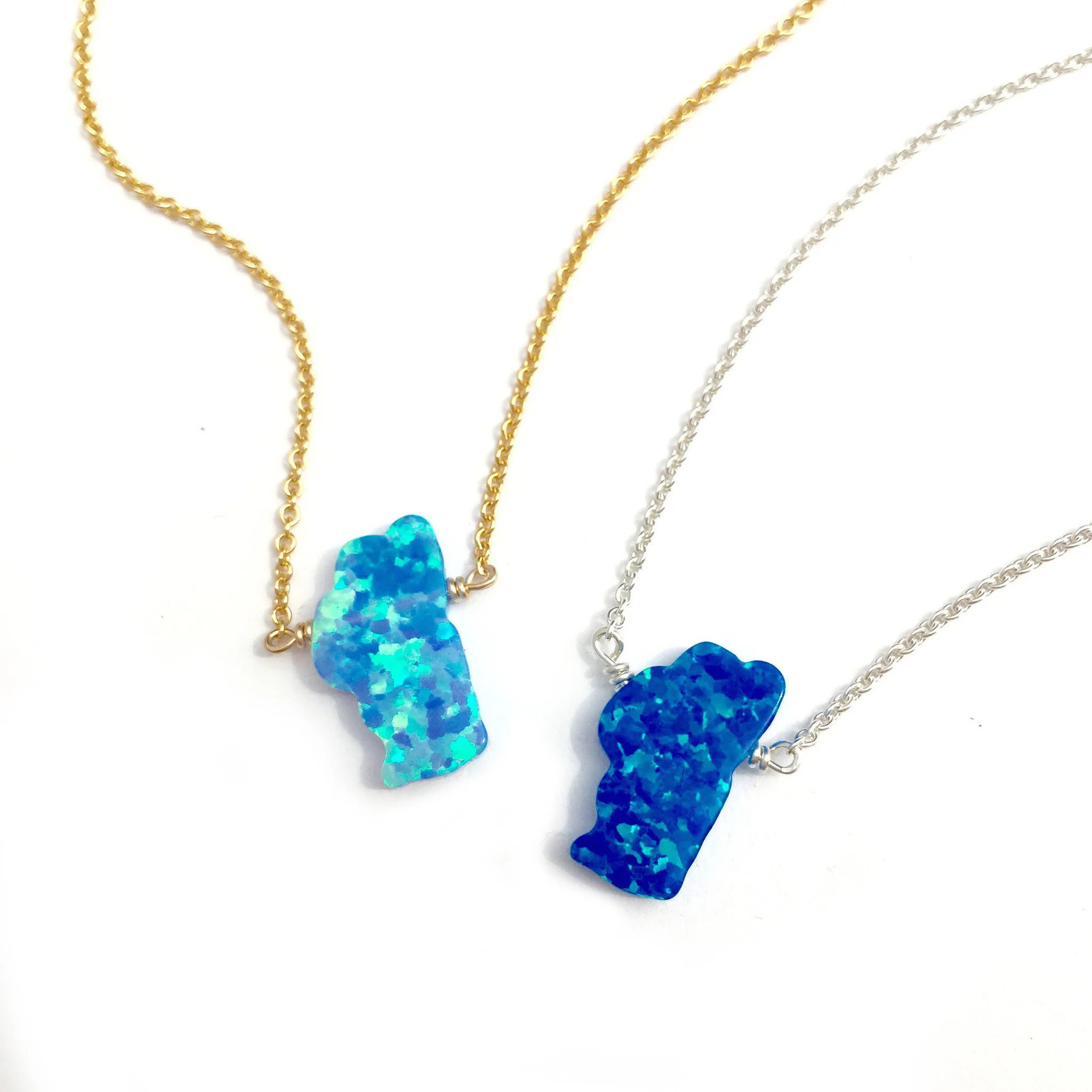 Lala Jewelry Lake Tahoe - Light Blue Opal