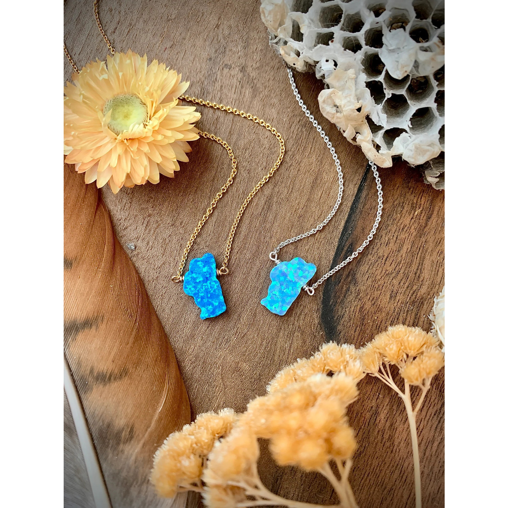 Lake Tahoe - Light Blue Opal