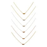 Tamacino Ginko - Roundelle Bead Necklace - 16" chain
