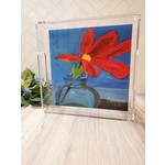 Chilipepper's Painting Acrylic Tray - Red Flower