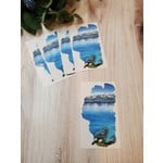 Kelley Werner Arts Sticker - "Reflections" - Lake Tahoe