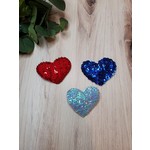 Roan's Repertoire Large Sequin Heart Pin