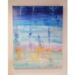 Kelley Werner Arts "Tahoe Fall Abstraction I" - gallery wrapped canvas giclee print
