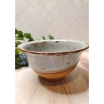 Effa Ceramics Blue Gray Speckled Serving Bowl