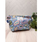 Fast and Luse Zipper Pouch - Blue Amoebas