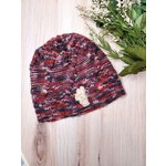 Fast and Luse Worsted Wool Beanie - Autumn Purples