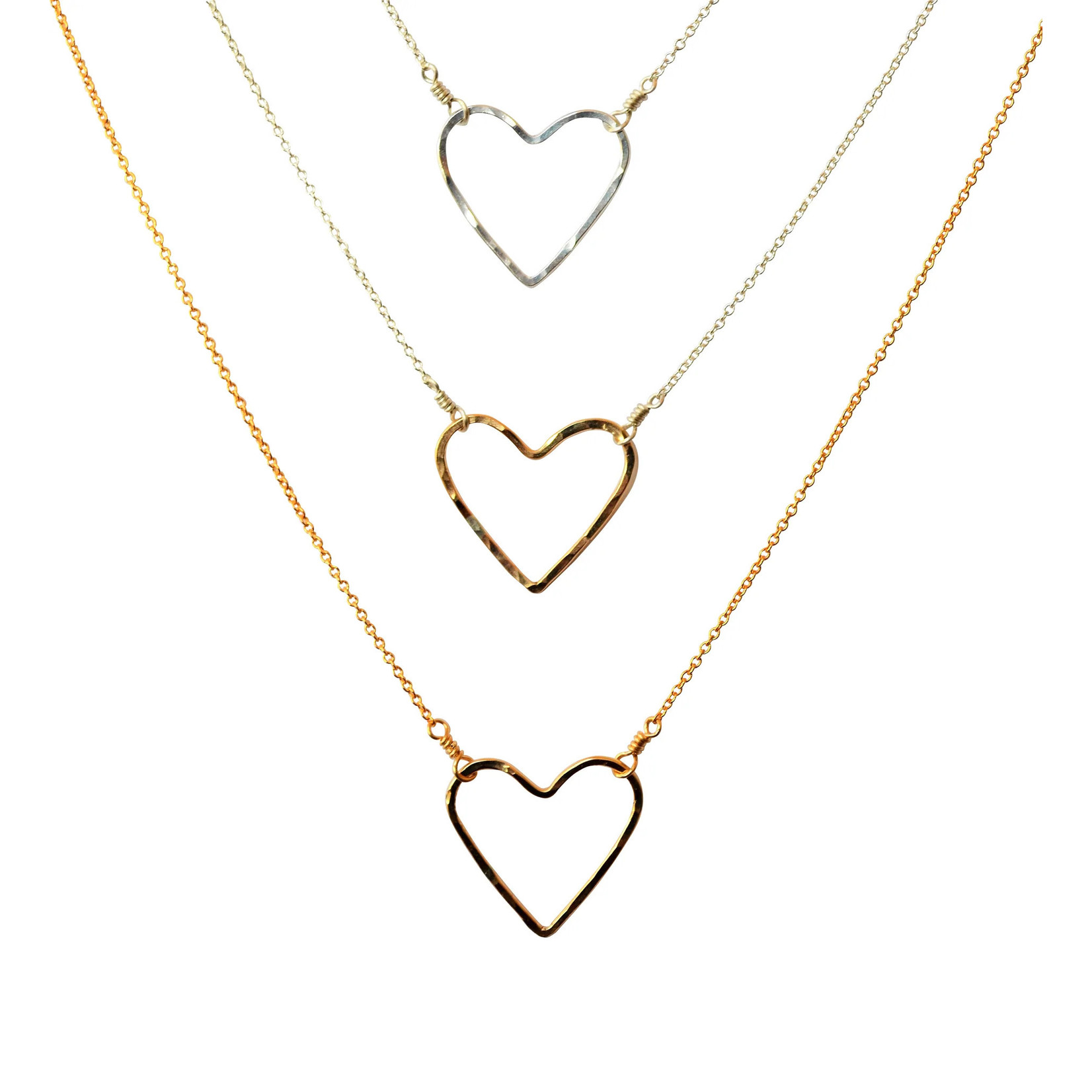 Tamacino Fig - Large Heart Necklace