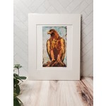 Sara L Smith "Watchful" - archival giclee print - matted - 11x14"