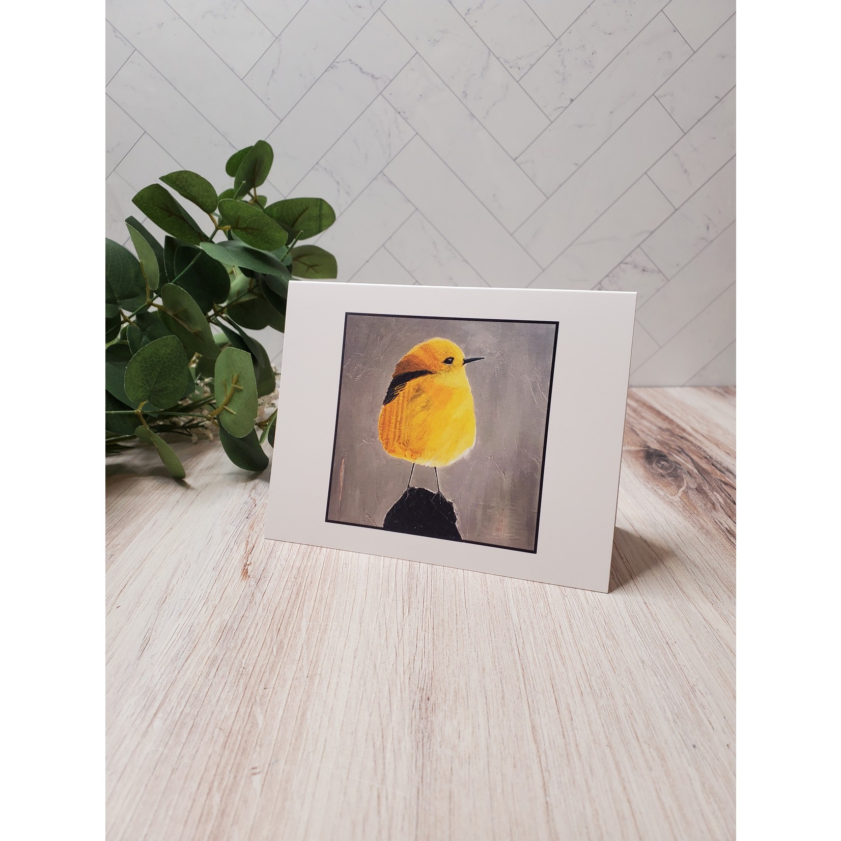 Bethany Lund "Yellow Belly" - Notecard