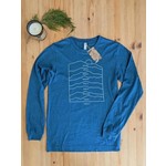Evi Studio Tahoe Mountains - Long Sleeved Shirt - Blue