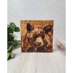 Javamama Mama Bear Mini Painting - A