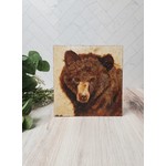 Javamama Mama Bear Mini Painting - C