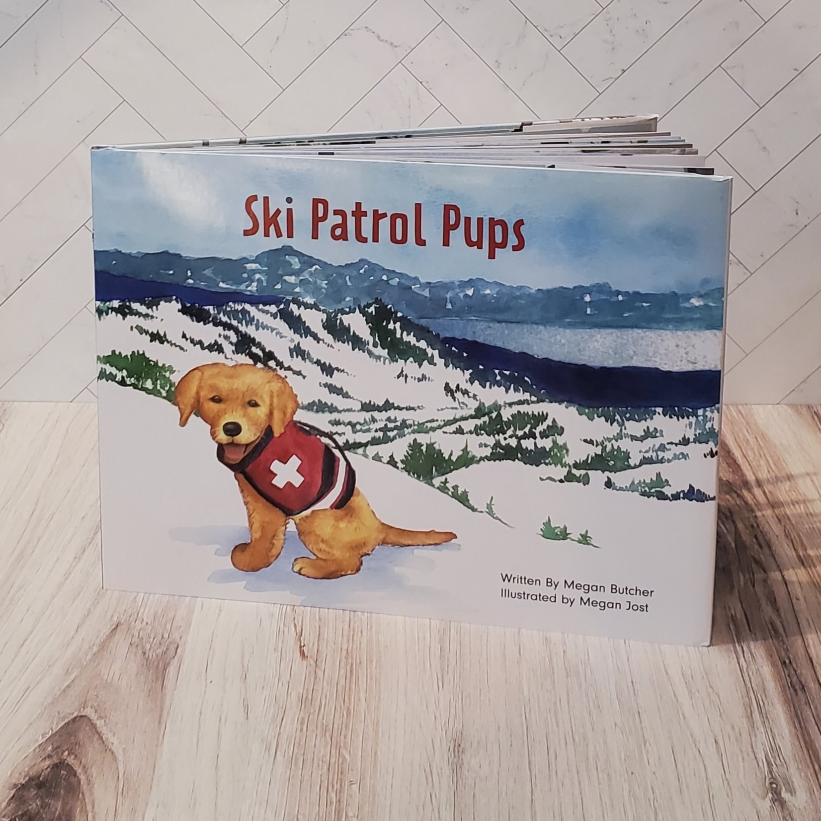 Megan Butcher "Ski Patrol Pups" - Hardcover Children's Book