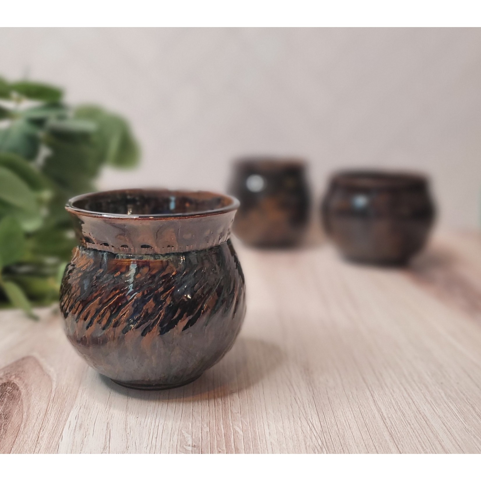 Elaine Randall General Purpose Ceramic Bowls/ Tea Bowls - Dark Glazes